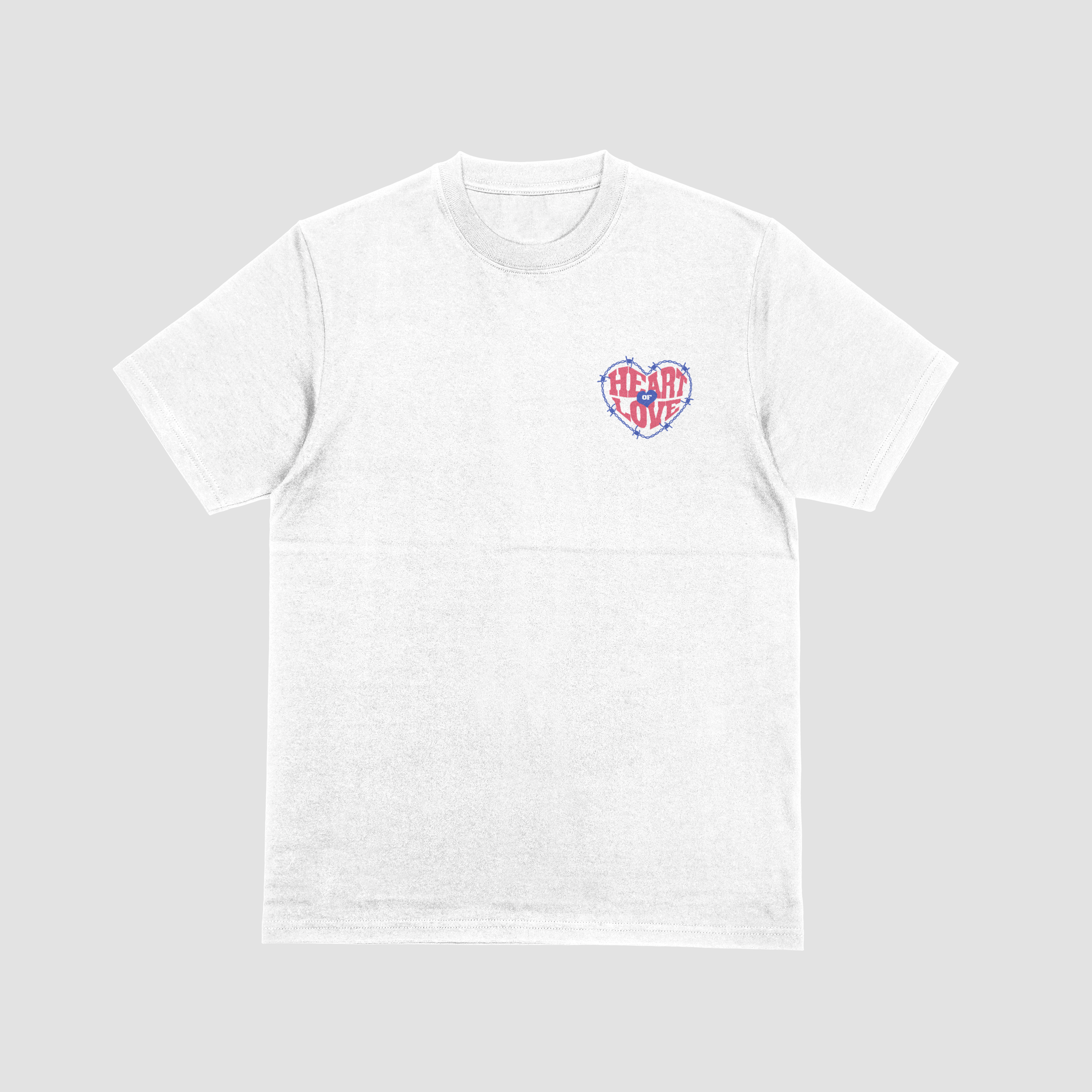 Heart of Love Tee - White Front